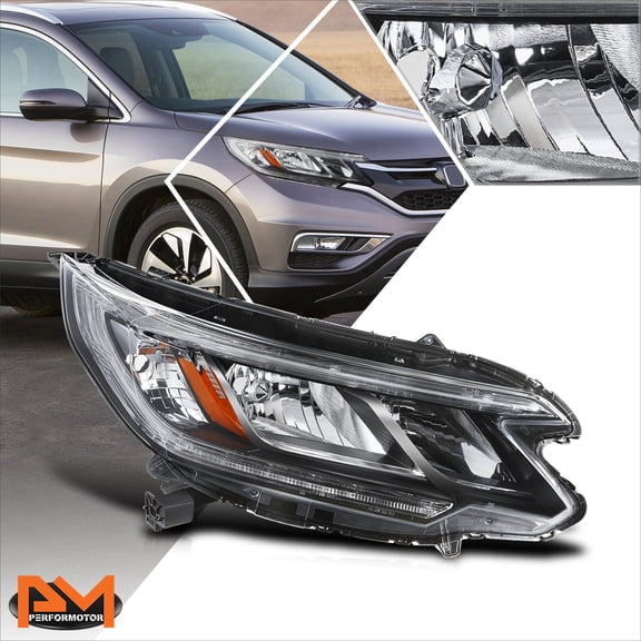 PM PERFORMOTOR for 15-16 Honda CR-V EX EX-L SE Factory Style Right Side LED DRL Headlight Lamp