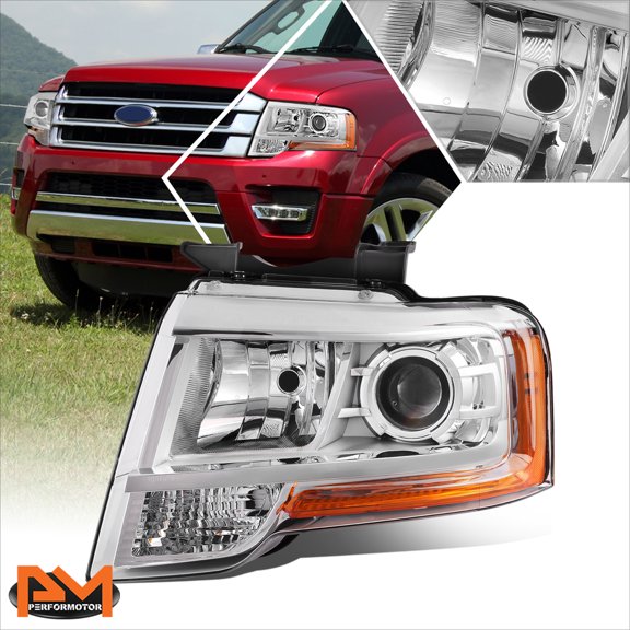 PM PERFORMOTOR for 15-17 Ford Expedition Factory Style Driver Side Projector Headlight Assembly