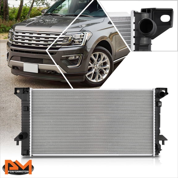 PM PERFORMOTOR for 15-17 Ford Expedition/Lincoln Navigator OE Style Cooling Radiator DPI-13226