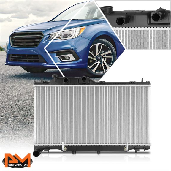 PM PERFORMOTOR for 15-19 Subaru Legacy/Outback 3.6L CVT OE Style Aluminum Radiator DPI-13460