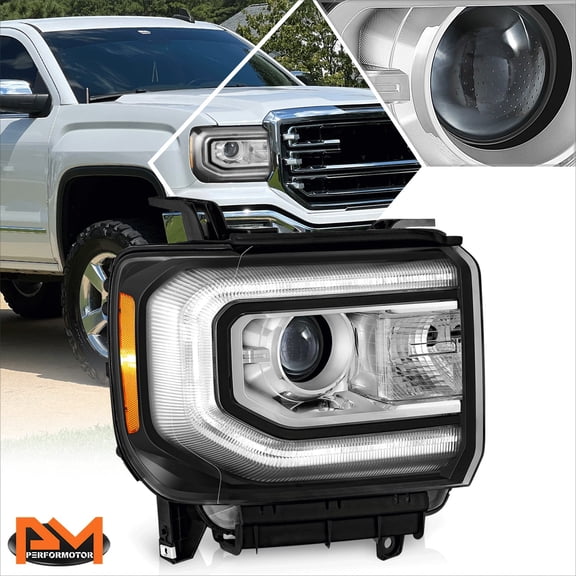 PM PERFORMOTOR for 16-19 GMC Sierra 1500 Limited OE Style Right Side HID Projector Headlight