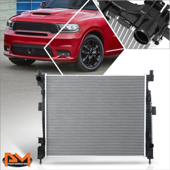 PM PERFORMOTOR for 16-20 Dodge Durango/Jeep Grand Cherokee Aluminum Cooling Radiator DPI-13656