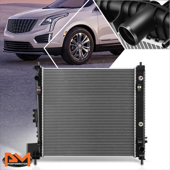PM PERFORMOTOR for 17-21 Cadillac XT5 XT6/Chevy Blazer/GMC Acadia 2.5L 3.6L Radiator DPI-13613