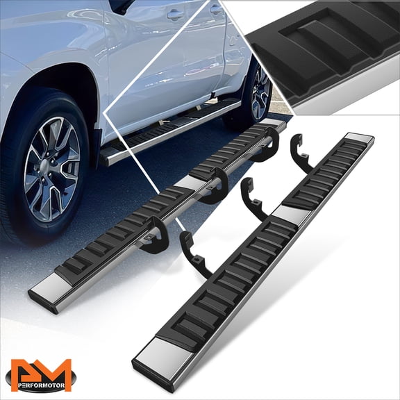 PM PERFORMOTOR for 19-25 Silverado/Sierra Extended Cab 6.75" Side Step Nerf Bar Running Boards