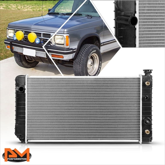PM PERFORMOTOR for 88-94 Chevy S10 Blazer/GMC S15 Jimmy 4.3L AT Aluminum Core Radiator DPI-681