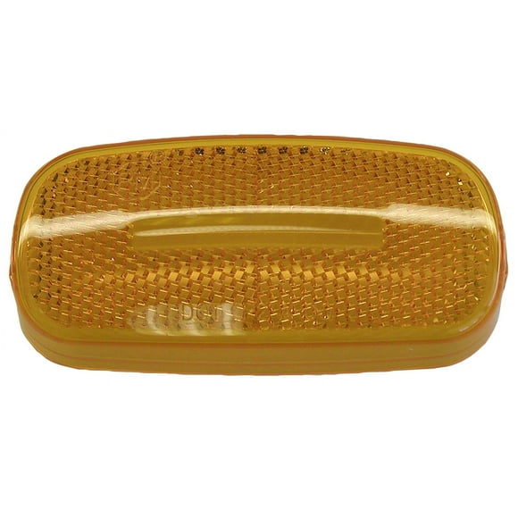 PETERSON MFG RV Trailer Lens Amber - V2549-15A Turn Signal-Parking-Side Marker Light Lens
