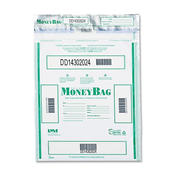PM Tamper-evident Deposit Bags