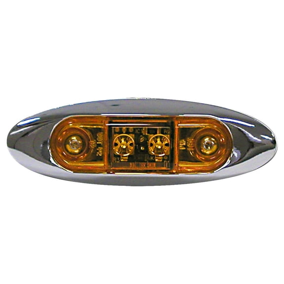PM V168XA Amber Slim Line Clearance & Side Marker Lights Kit