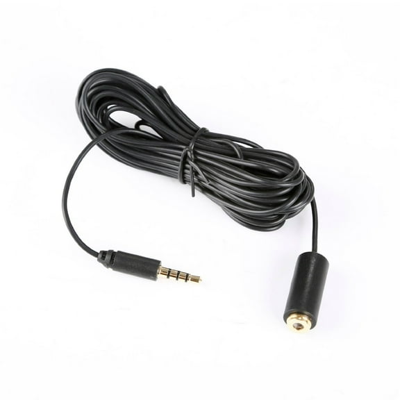 PM10EC6 20' 3.5mm TRRS Male to Female Microphone Extension Cable for Smartphones