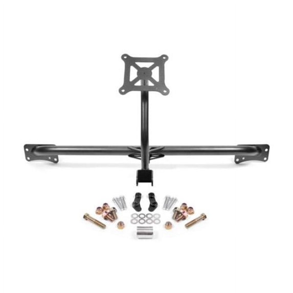 BMR Suspension Bolt-On Parachute Mount for 2015-2019 Ford Mustang - Black Hammertone