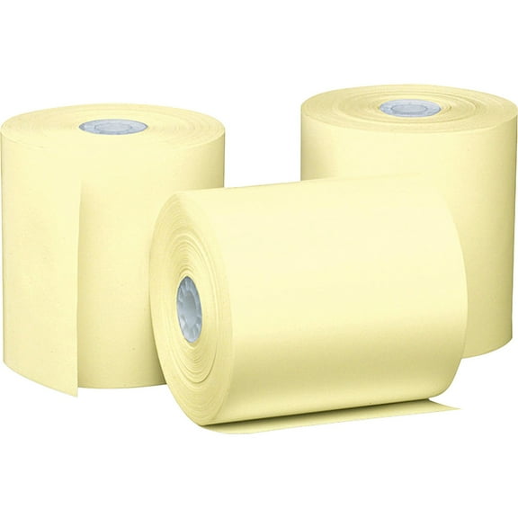 PMC05214C, Canary Thermal Print Cash Register/POS Rolls, 3.125" x 230', (50 Rolls /Carton), with Free Delivery in the USA