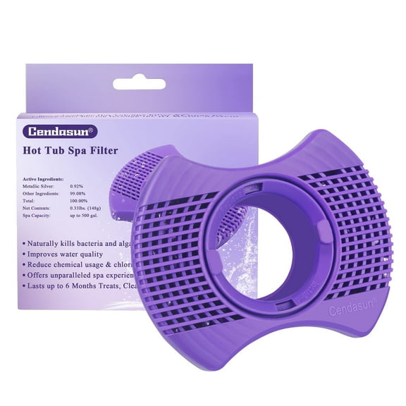 PMCAF Hot Tub Mineral Sanitizer Filter Cartridge for Dimension One Spas, Compatible with Vision Sanitizing System, 6-Month Replacement, Fresh Water