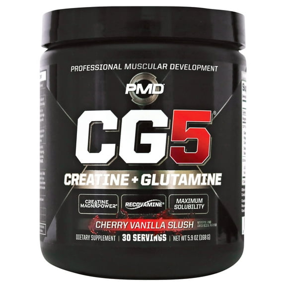 PMD Cherry Vanilla Slush Creatine + Glutamine 5.9 oz