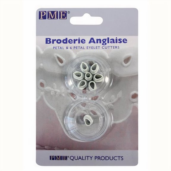 PME Broderie Anglaise petal and eyelet cutters