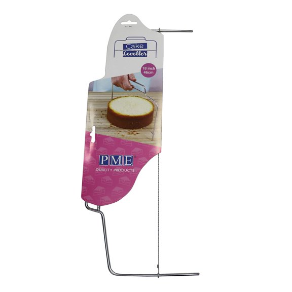 PME Cake Leveler, 18-inch, Stainless Steel