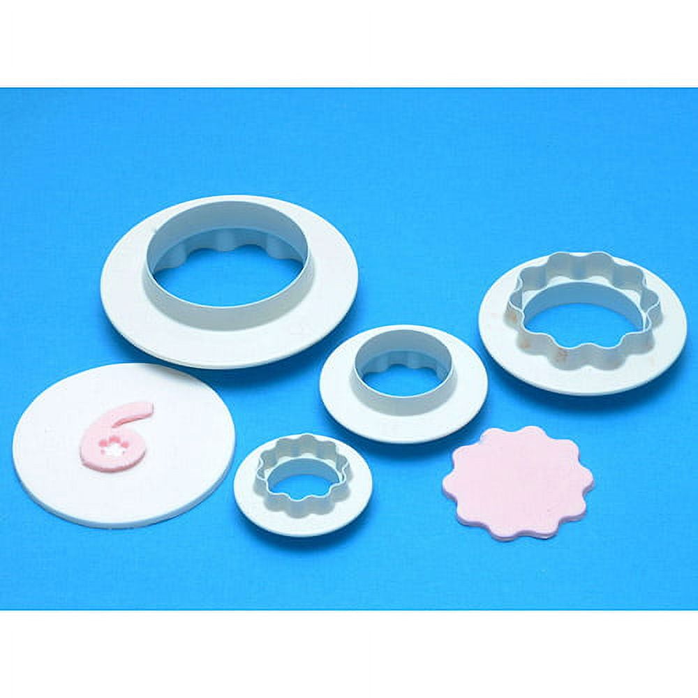 PME Edge Cutter Set, 4/pcs, Round/Wavy