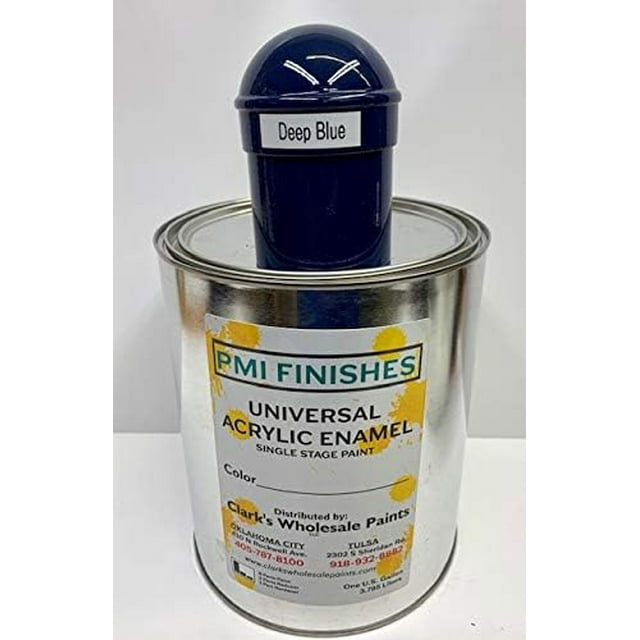 PMI Acrylic Enamel Single Stage Paint Kit (Gallon, Deep Blue)