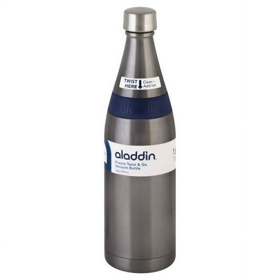 PMI, Aladdin 20 Ounce Fresco Twist & Go Vacuum Bottle, 1 bottle