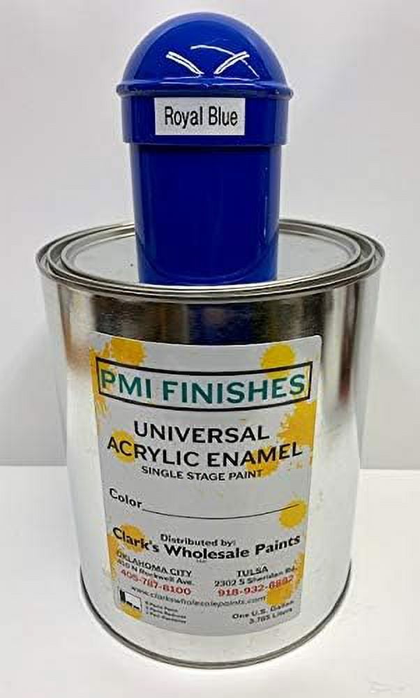 PMI Automotive Acrylic Enamel Single Stage Paint (Gallon, Royal Blue