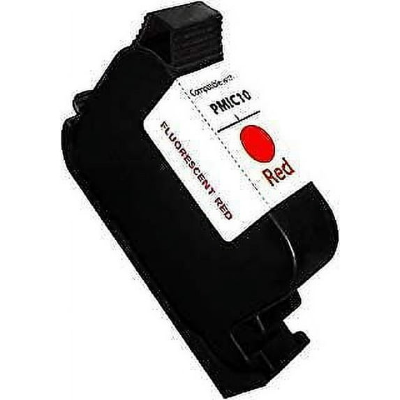PMIC10 Red Fluorescent Ink Cartridge for the Postbase Mini Postage Meters