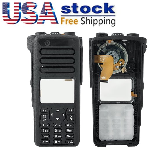 PMLN7460 Repair Replacement Front Housing Cover Case for XPR7550e DGP8550e XPR7580e Portable Radio With Speaker