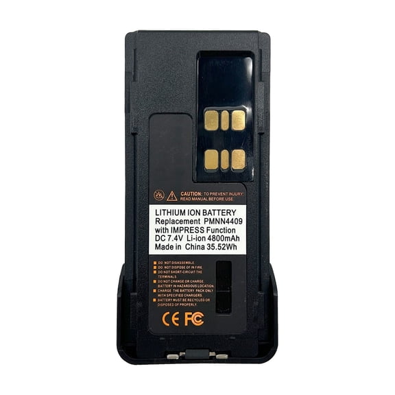 PMNN4409 PMNN4409AR IMPRES 4800mAh Li-ion Battery for XPR7550 XPR7550e XPR7580 XPR7580e XPR7350e XPR3300 XPR3300e XPR3500e