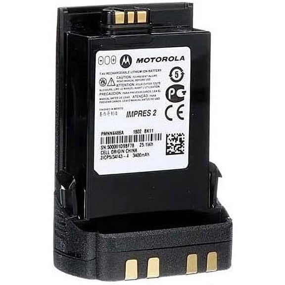 MOTOROLA IMPRES 2  PMNN4486A  Li-Ion 3400mAh for APX Portable Series NNTN7038