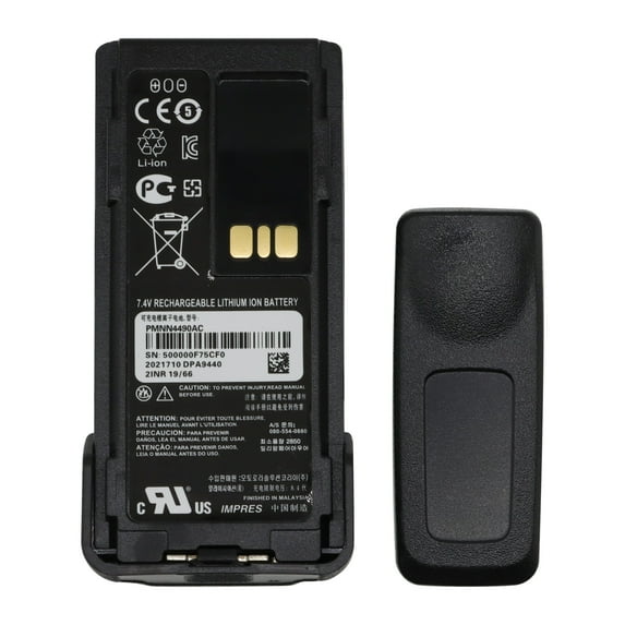 PMNN4490AC 7.4V Battery ATEX Impres For Motorola XPR3000 XPR3300e XPR3500e DP2400e DP2600e DEP550e DEP570e XIRP6600i