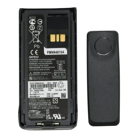 For Motorola R7 R7A Walkie Talkie PMNN4810A 3200mAh Battery ATEX Impres PMNN4807 PMNN4807A PMNN4808 PMNN4808A PMNN4809 PMNN4809A PMNN4810 PMNN4810A