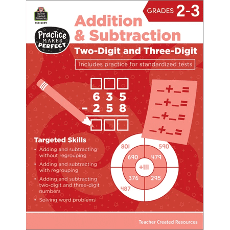 PMP: Addition Subtraction Two-Digit and Three-Digit (Gr. 2–3) [TCR8399]