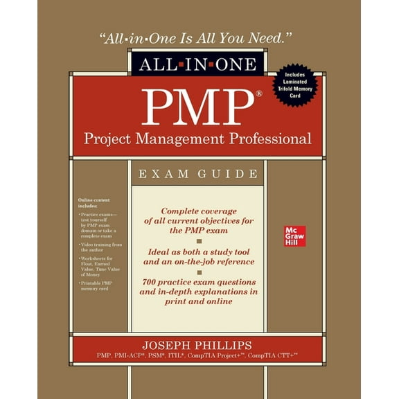 PMP Project Management Professional All-in-One Exam Guide, (Paperback)