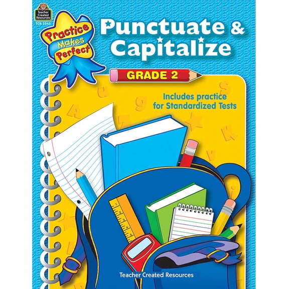 Pre-Owned TCR3345 - PMP: Punctuate & Capitalize (Gr. 2) by Teacher Created Resources
