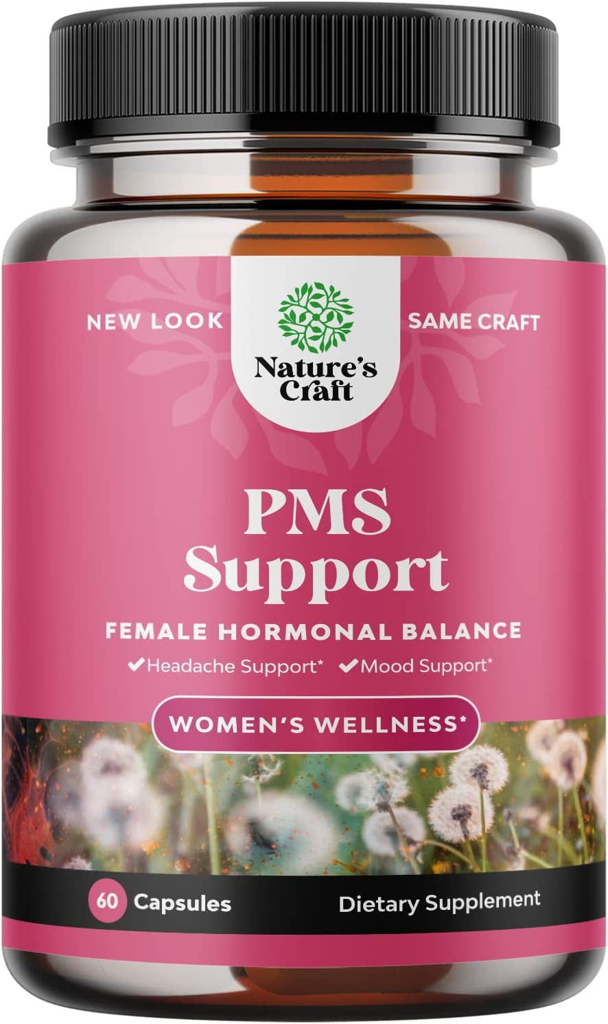 PMS Relief Vitamins for Women Herbal Supplement for Stress Relief