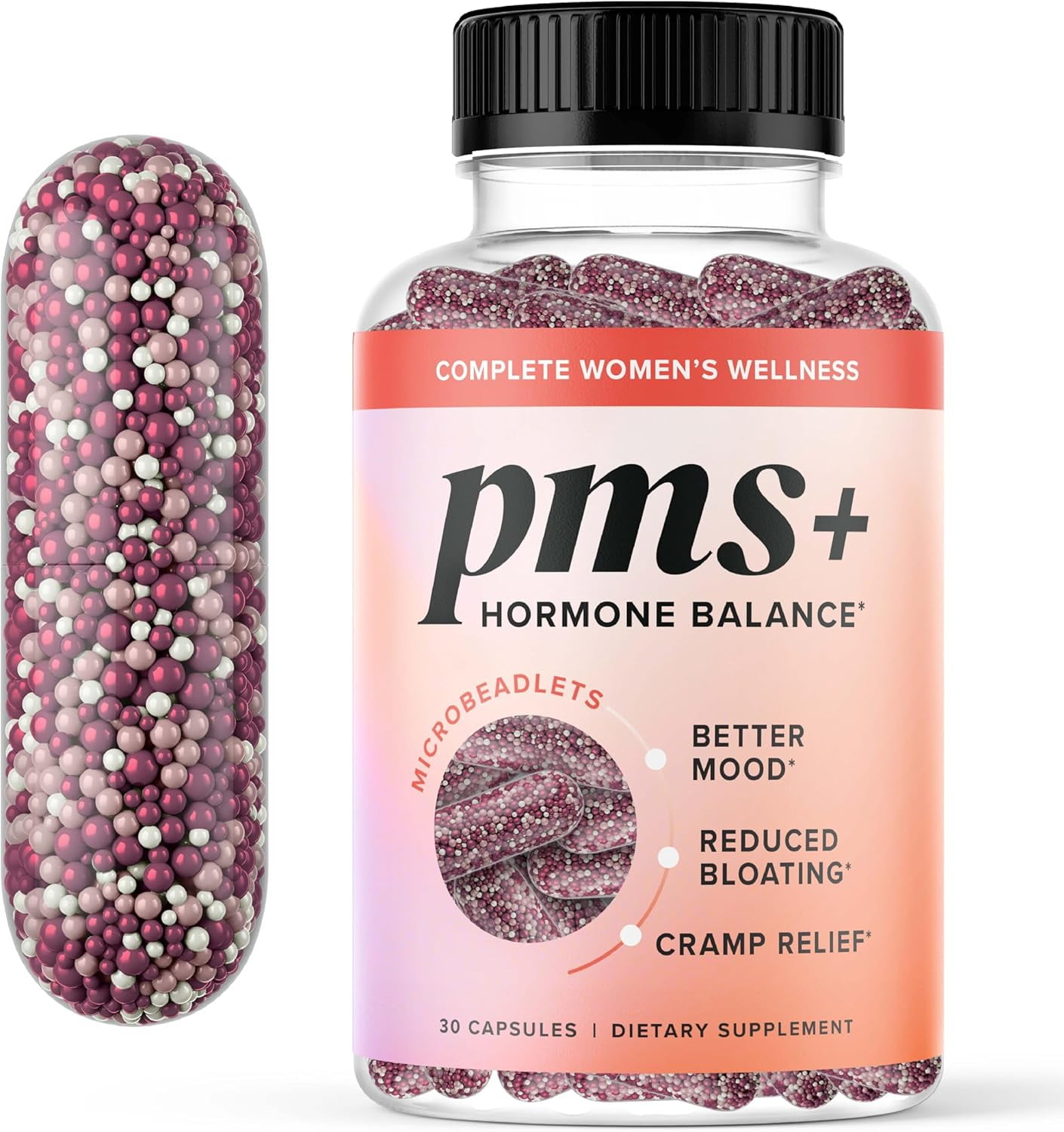 PMS Support for Women | Microbeadlets for PMS Relief, Hormone Balance ...