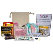 PMS Survival Kit for Shark Week Relief. Funny Comfort Care Package