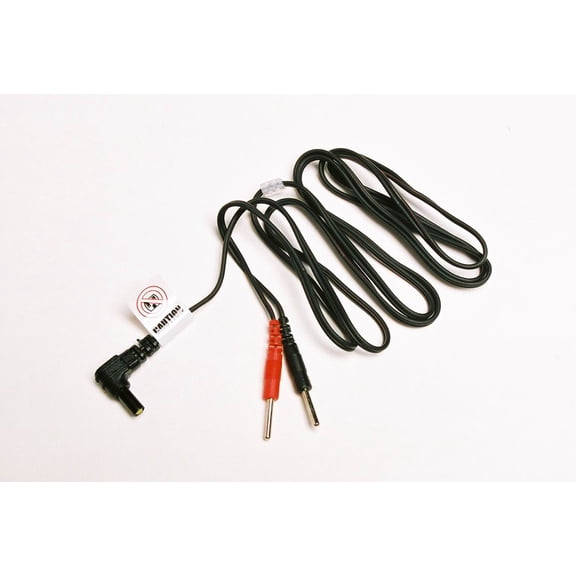 PMT - Electrotherapy Device leadwires 2x2 Pack TENS EMS Leadwires for Electrotherapy - Industry Standardized Leadwires