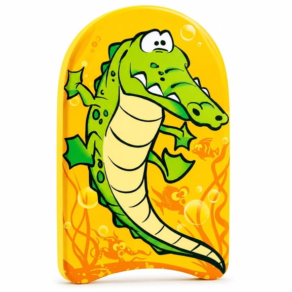 PMU 18 Inch Kickboard, Crocodile Training KickBoard Pool Exercise Swimming (1/pkg) Pkg/1