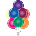 thumbnail image 1 of PMU 24 Inch Balloons PartyTex Premium Crystal Assorted Pkg/5, 1 of 1