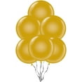 thumbnail image 1 of PMU 24 Inch Balloons PartyTex Premium Gold Latex Pkg/5, 1 of 1