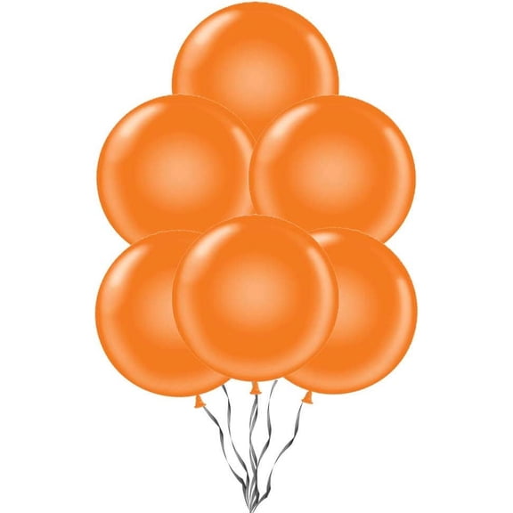 PMU 24 Inch Balloons PartyTex Premium Orange Pkg/5