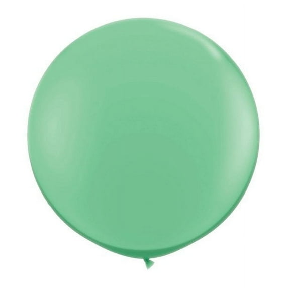 PMU 36 Inch Balloons PartyTex Premium Green Latex pkg/6