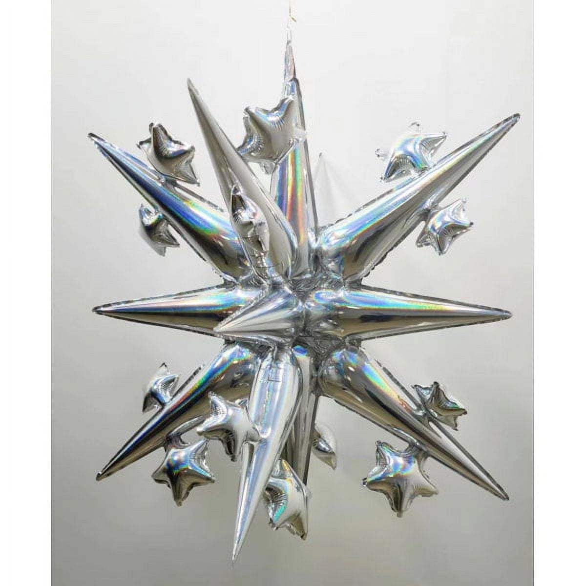 PMU Lime Green Star Balloon (22 Inch Mylar) Pkg/1