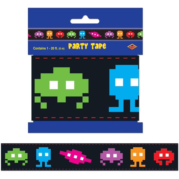 PMU 80's Party Tape Party Accessory Pkg/1