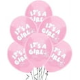 thumbnail image 1 of PMU Baby Shower Balloons 11 Inch It's a Girl Baby Pink Latex Pkg/100, 1 of 7