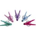 thumbnail image 1 of PMU Balloon Clip-N-Weight Assorted Pastel Colors 16-gram Plastic Balloon Weights Pkg/100, 1 of 7