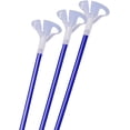 thumbnail image 1 of PMU Balloon Sticks 16 Inch Blue with Clear Cups Premium Latex/Mylar Balloon Holder for Air-Filled Balloons 1000/1000, Pkg/1000 – Sets, 1 of 7