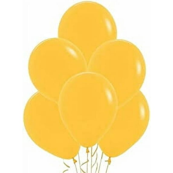 PMU Balloons 11 Inch PartyTex Marigold Tuscan Latex Pkg/100
