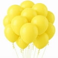 thumbnail image 1 of PMU Balloons 11 Inch PartyTex Premium Crystal Yellow Latex Pkg/25, 1 of 6