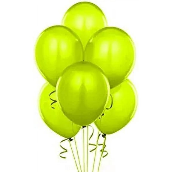 PMU Balloons 11 Inch PartyTex Premium Lime Green Latex Pkg/100
