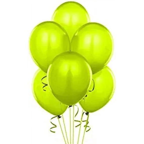 PMU Balloons 11 Inch PartyTex Premium Lime Green Latex Pkg/100